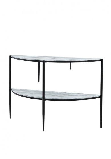 Gaius Semi Curved Console Table W100